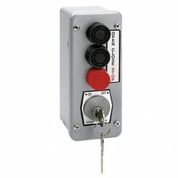AMERICAN GARAGE DOOR SUPPLY Control Station 3 Buttons Nema 4X, 36T013