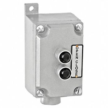 AMERICAN GARAGE DOOR SUPPLY Control Station 2 Buttons Nema 7/9, 36T014