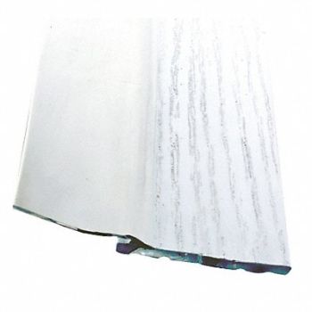 AMERICAN GARAGE DOOR SUPPLY Rolled Weatherseal White 150 ft, 36T095