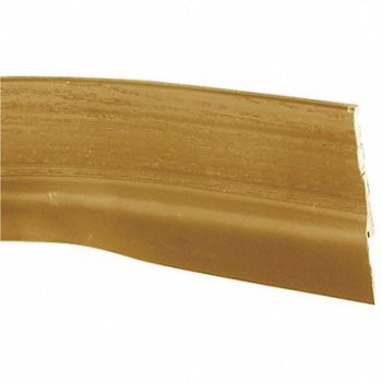 AMERICAN GARAGE DOOR SUPPLY Rolled Weatherseal Almond 150 ft, 36T093