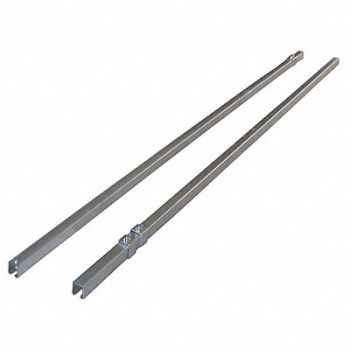 GRAINGER APPROVED Track kit 120 L Silver, 36T470
