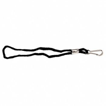 SENSIT Wrist Strap Nylon 9-3/4 in Black, 36T565