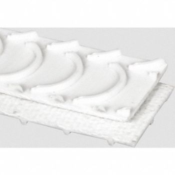 APACHE INC. Conveyor Belt Intrwvn 120 PVC Wht 72InW, 36TA32