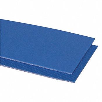 APACHE INC. Conveyor Belt 2Ply 100 Urthne Blu 72InW, 36TC38