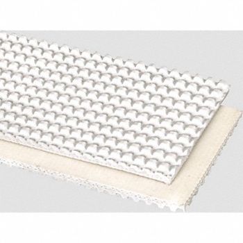 APACHE INC. Conveyor Belt 2Ply 90 Ntrle Wht 18InW, 36TC75