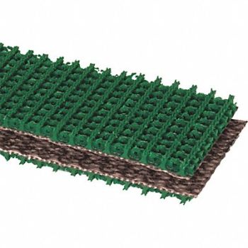 APACHE INC. Conveyor Belt Intrwvn 120 PVC Grn 72InW, 36TD44