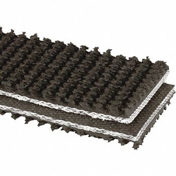 APACHE INC. Conveyor Belt 3Ply 105 SBR Blk 72InW, 36TD89