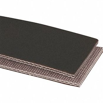 APACHE INC. Conveyor Belt 2Ply 150 PVC Blk 10InW, 36TF59