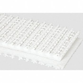 APACHE INC. Conveyor Belt Intrwvn 100 PVC Wht 42InW, 36TK77