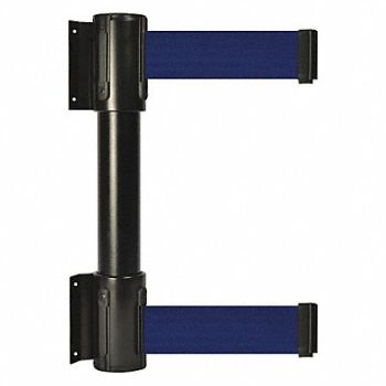TENSATOR Belt Barrier 7-1/2 ft Blue 2 inW, 36TT66