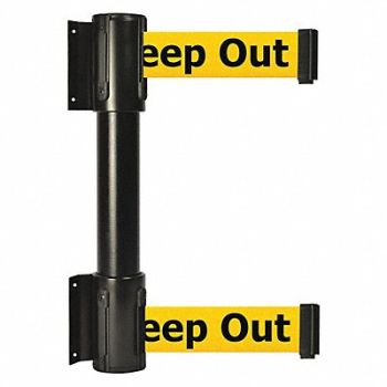 TENSATOR Belt Barrier 7-1/2 ft Danger -Keep Out, 36TT77
