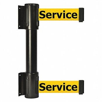 TENSATOR Belt Barrier 7-1/2 ft Out Of Service, 36TT78