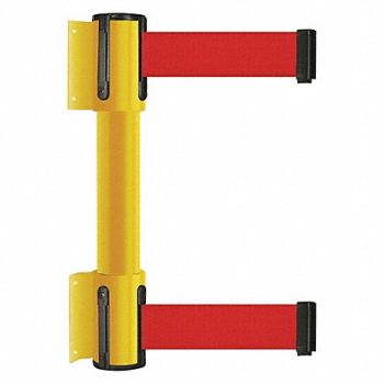 TENSATOR Belt Barrier 7-1/2 ft 2 inW Yellow, 36TT80