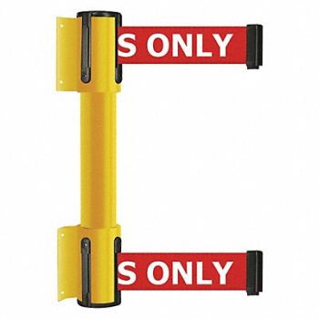 TENSATOR Belt Barrier 13ft Authorized Access Only, 36TU51