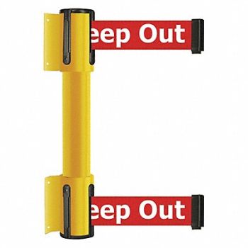 TENSATOR Belt Barrier 7-1/2 ft Danger-Keep Out, 36TT89