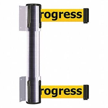 TENSATOR Belt Barrier 7-1/2 ft Satin Chrome, 36TU25