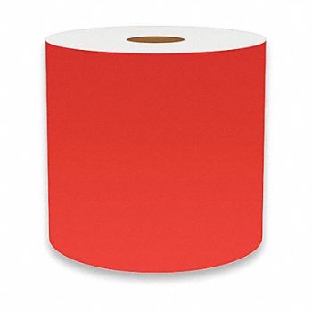 VNM SIGNMAKER Label Tape Orange 4in W For Mfr No VnM4, 36UP99