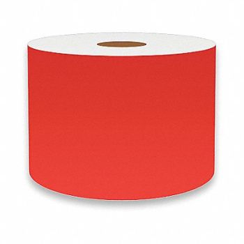 VNM SIGNMAKER Label Tape Orange 3in W For Mfr No VnM4, 36UR08