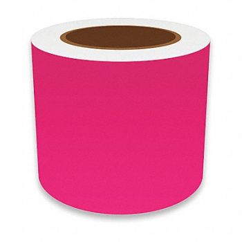 VNM SIGNMAKER Label Tape Pink 4in W For Mfr No VnM8, 36UR10