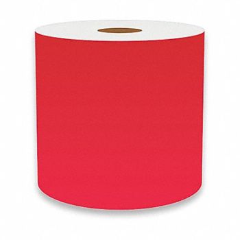 VNM SIGNMAKER Label Tape Red 4in W For Mfr No VnM4, 36UR18