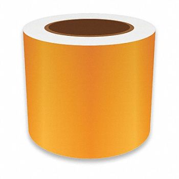 VNM SIGNMAKER J2298 Label Tape Orange 4in W For Mfr No VnM8, 36UR87