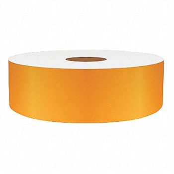 VNM SIGNMAKER J1687 Label Tape Orange 1in W For Mfr No VnM4, 36UR93