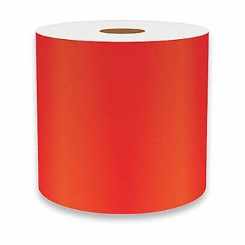 VNM SIGNMAKER J1687 Label Tape Red 4in W For Mfr No VnM4, 36UR96