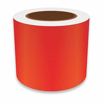 VNM SIGNMAKER J2298 Label Tape Red 4in W For Mfr No VnM8, 36UR97