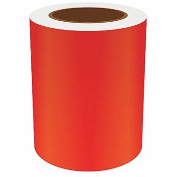 VNM SIGNMAKER J2302 Label Tape Red 6in W For Mfr No VnM8, 36UR99