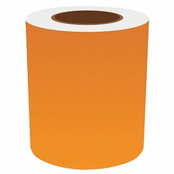 VNM SIGNMAKER J2301 Label Tape Orange 6in W For Mfr No VnM8, 36UT98