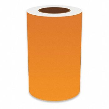 VNM SIGNMAKER J2305 Label Tape Orange 8in W For Mfr No VnM8, 36UU01