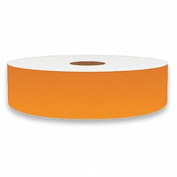 VNM SIGNMAKER J2288 Label Tape Orange 1in W For Mfr No VnM4, 36UU03