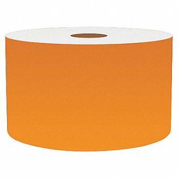 VNM SIGNMAKER J2292 Label Tape Orange 3in W For Mfr No VnM4, 36UU05