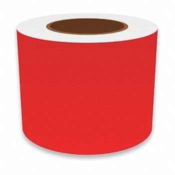VNM SIGNMAKER J2297 Label Tape Red 4in W For Mfr No VnM8, 36UU22
