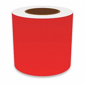 VNM SIGNMAKER J2299 Label Tape Red 5in W For Mfr No VnM8, 36UU23