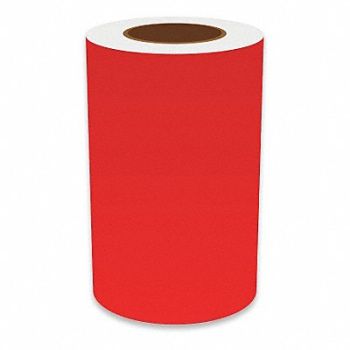 VNM SIGNMAKER J2305 Label Tape Red 8in W For Mfr No VnM8, 36UU26