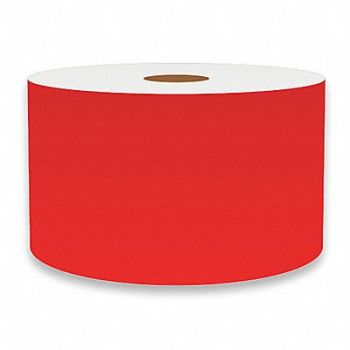 VNM SIGNMAKER J2292 Label Tape Red 3in W For Mfr No VnM4, 36UU30