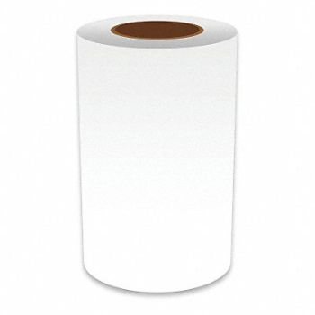 VNM SIGNMAKER J2305 Label Tape White 8in W For Mfr No VnM8, 36UU51