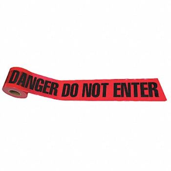 C.H. HANSON Barricade Tape Red Danger 300ft., 36UV38