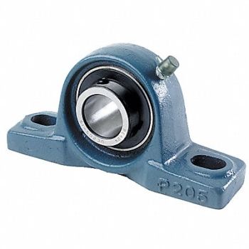 TRITAN Pillow Block Brg 1 3/16in Bore Cast Iron, 36UZ56