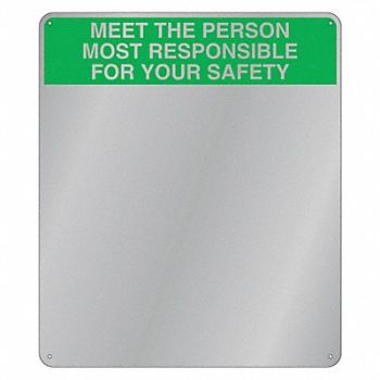 GRAINGER APPROVED Indoor Safety Mirror Acrylic 16 in.W, 36VM58