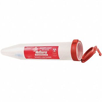 MEDSOURCE Sharps Container 3/8 gal PK24, 36VP80