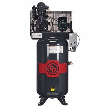 CHICAGO PNEUMATIC Electric Air Compressor 7.5 hp 2 Stage, 36VZ47
