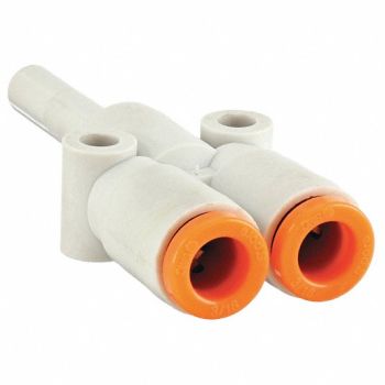 SMC Y Plug-In 5/32 in TubexPlug-In, 36W829