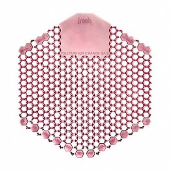 TOUGH GUY Urinal Screen Hexagon Pink 58 g PK10, 36WE51