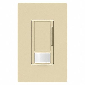 LUTRON Occ/Vac Dimmer Snsr Wall Ivory, 36WH13
