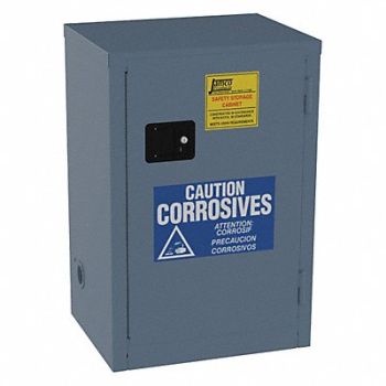 JAMCO Corrosive Safety Cabinet 12 gal Blue, 515X81