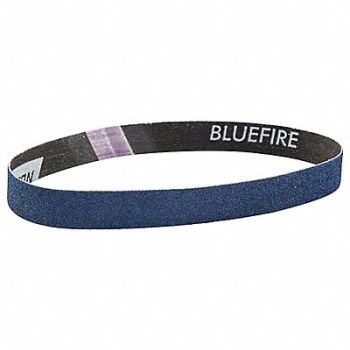 NORTON Sanding Belt 18 in L 3/4 in W 120 G PK5, 36WU22