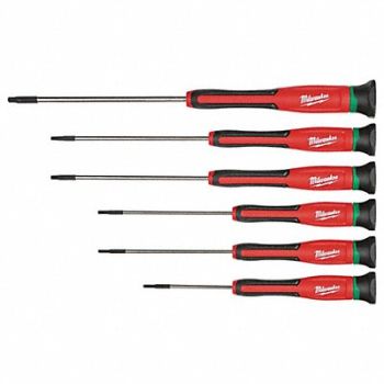 MILWAUKEE Precision Screwdriver Set Torx(R) 6 pcs., 36XD95