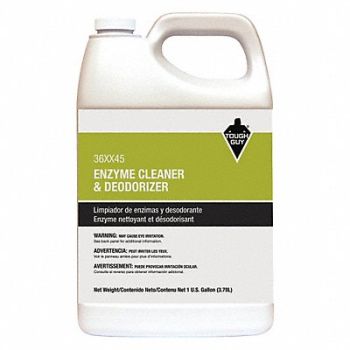 TOUGH GUY Floor Cleaner Deodorizer Liquid 1gal Jug, 36XX45